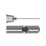 Closed Single Hole Cannula 27G x 38mm (1 1⁄2”) PRC-27038ICSH  (1 Box of 25 Cannulas)